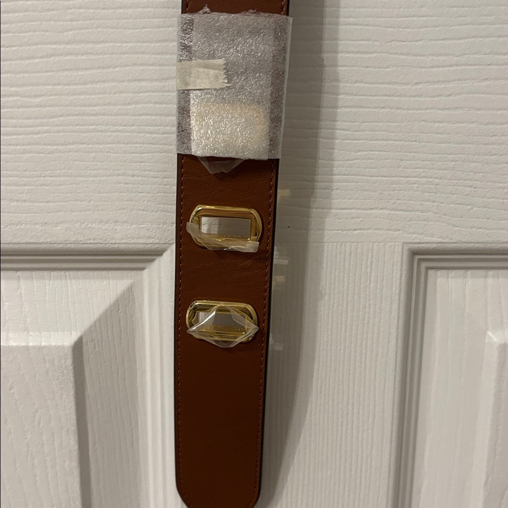 Lauren Ralph Lauren Leather Flip Lock Belt - Picture 4 of 4